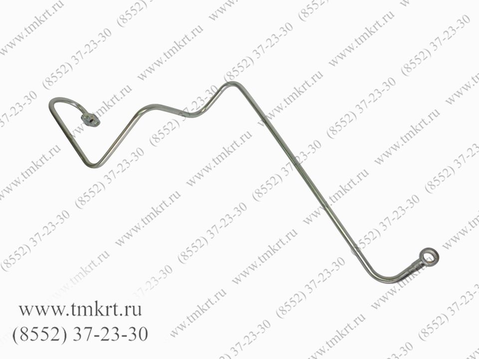 Трубка подвода масла на турбокомпрессор МТЗ-1221, 260-1118030 (станд.) (труба ф10х1)